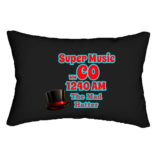 WWCO The Mad Hatter Lumbar Pillows