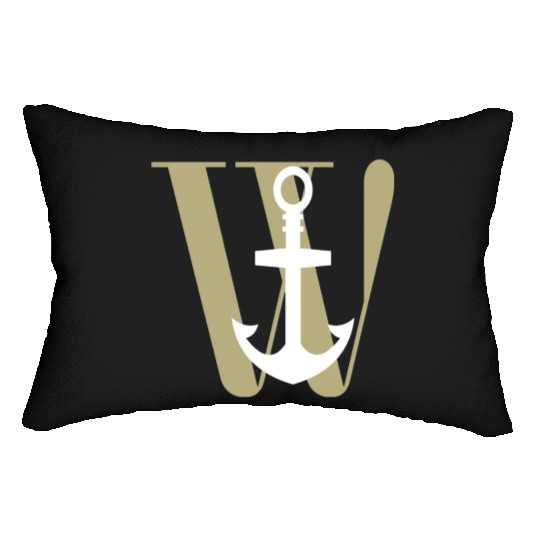 Wanchor W Anchor Essential,Hunter, pirate, ship Lumbar Pillows