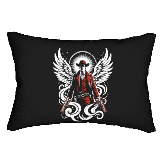 Cowboy Barn Bull Rider Rodeo Country Western Gift Lumbar Pillows