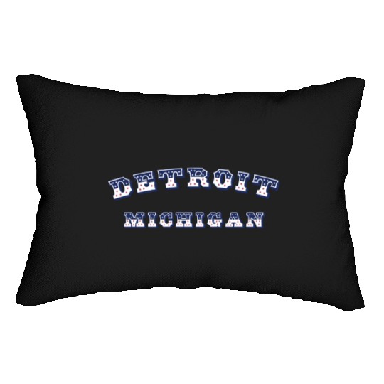 Detroit (MI) USA Lumbar Pillows