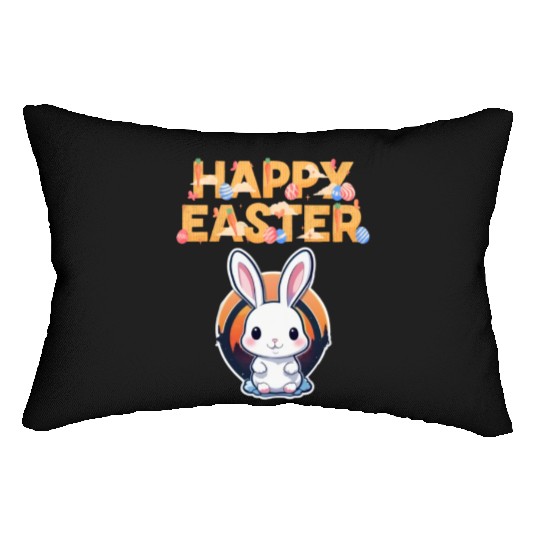 Easter sweetness: beautiful bunnies await you! Lumbar Pillows