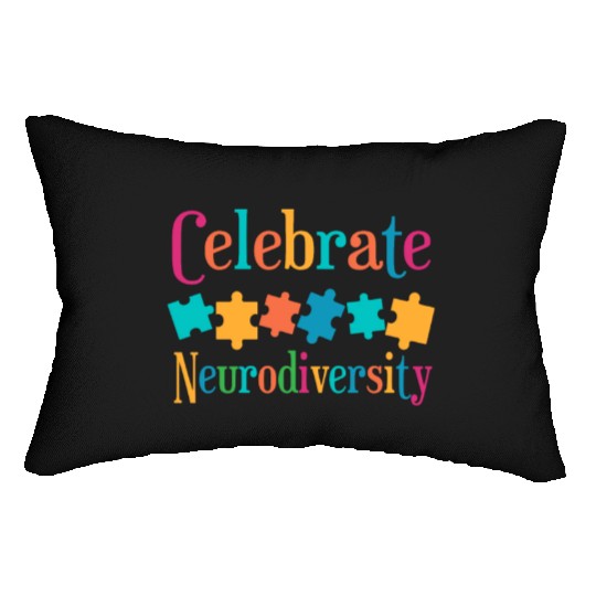 Celebrate Neurodiversity Lumbar Pillows
