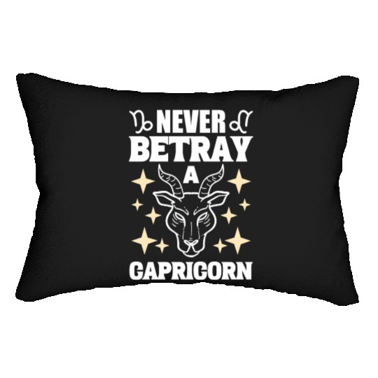 Capricorn Zodiac Sign Tarot Card Reader Lumbar Pillows