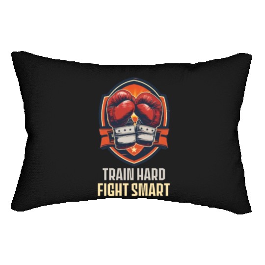 Krav Maga Train Hard Fight Smart Lumbar Pillows