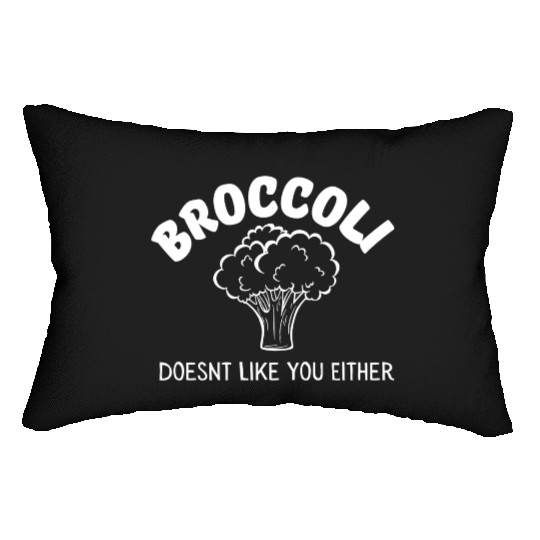 Broccoli Lumbar Pillows