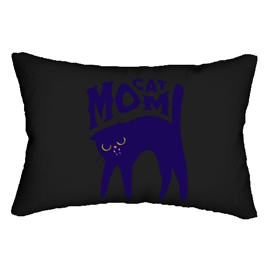 Cat Mom Lumbar Pillows