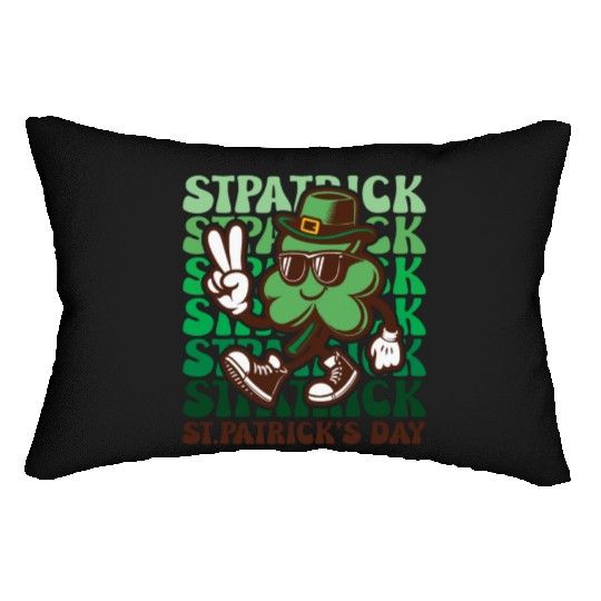 St. Patrick's Day Ireland Irish Green Lumbar Pillows