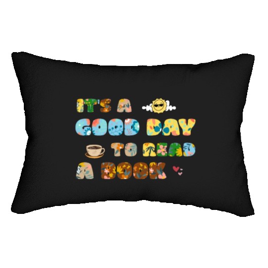 Book Lover Women's day Lumbar Pillows