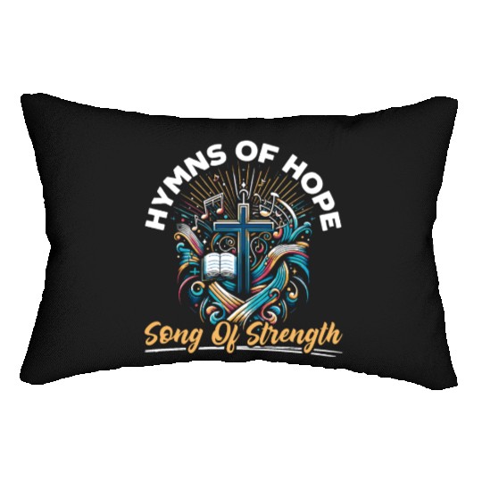 Gospel Music Religious Bible Scripture Christian Lumbar Pillows