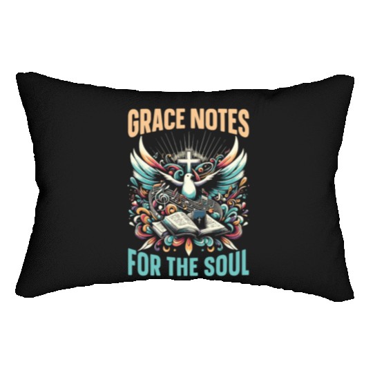 Gospel Music Religious Bible Scripture Christian Lumbar Pillows