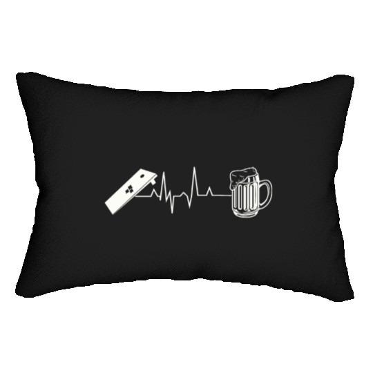 Cornhole Lawn Game Lumbar Pillows