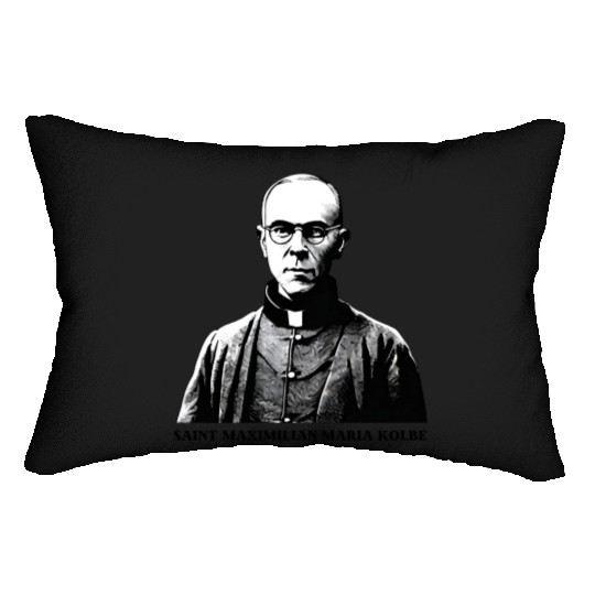 Saint Maximilian Maria Kolbe Lumbar Pillows