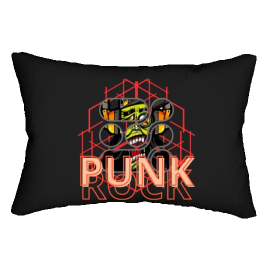 Punk Rock Streetwear Lumbar Pillows