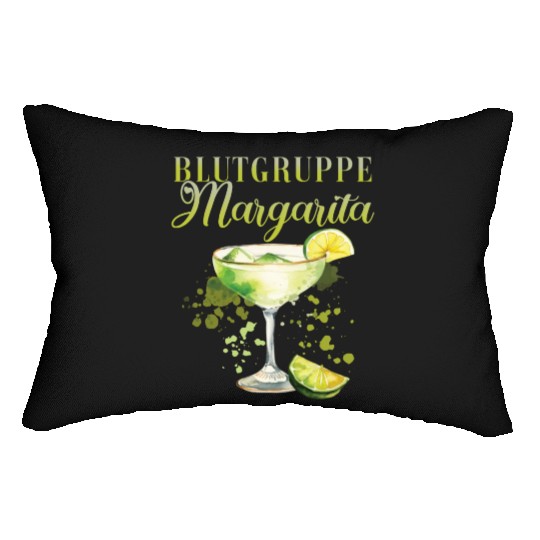 Blutgruppe Margarita Tequila Stag Party Lumbar Pillows