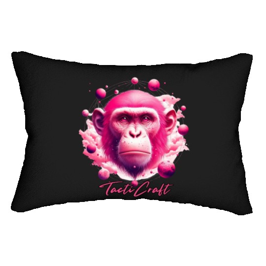 TactiCraft Pink Ape Galaxy Lumbar Pillows