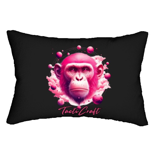 TactiCraft Pink Ape Galaxy Lumbar Pillows