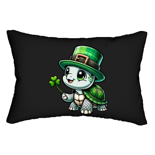 St. Patrick's Turtle Celebration Lumbar Pillows