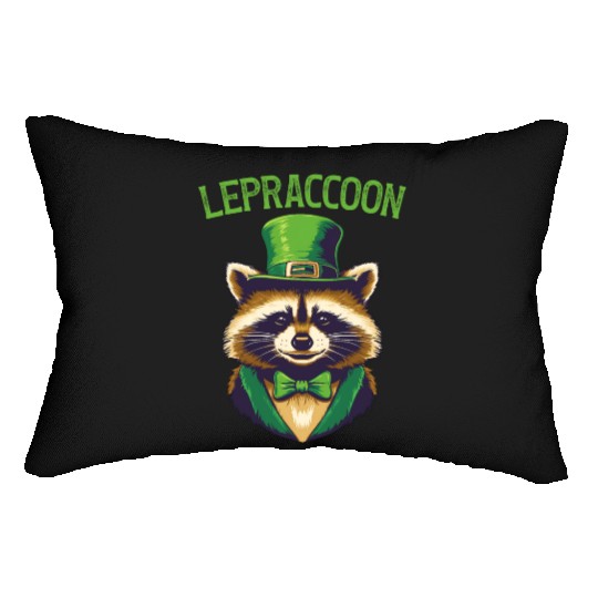 Lepraccoon Raccoon Kobold Irish Lumbar Pillows