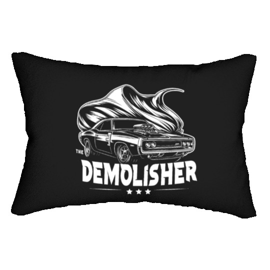 Demo Derby Demolition Derby Demolition Derby Lover Lumbar Pillows