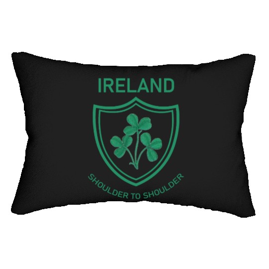 Irish Rugby Crest - Ireland Shoulder to Shoulder Lumbar Pillows
