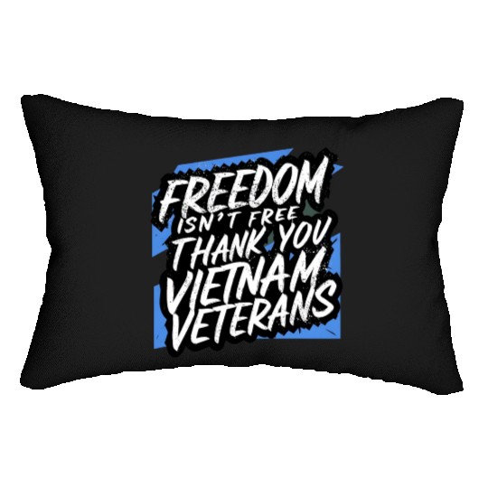 Gratitude Graffiti: Vector Lumbar Pillows Tribute to Vietnam