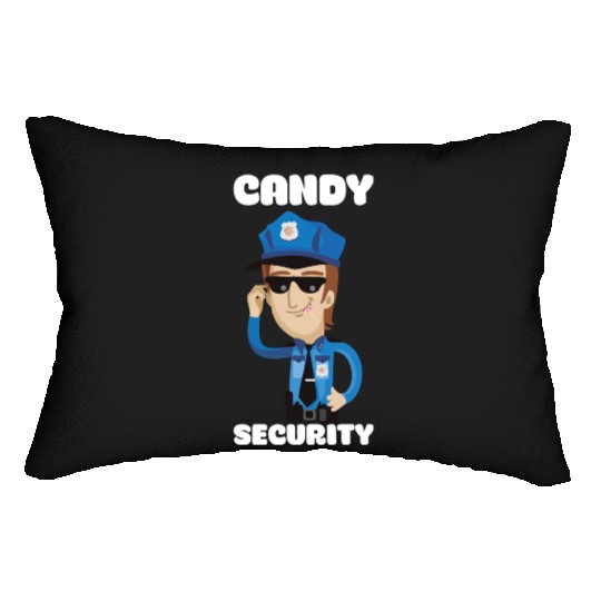 Candy Security Kids Parents Matching Birthday Lumbar Pillows