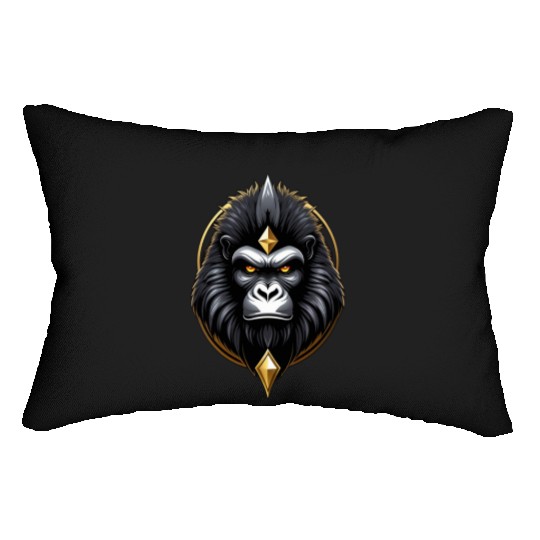Hacker Gorilla Lumbar Pillows