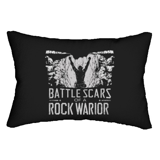 Rock Climbing outdoor adventure Bouldering Lumbar Pillows