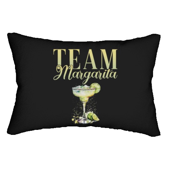 Team Margarita Tequila Stag Party Lumbar Pillows