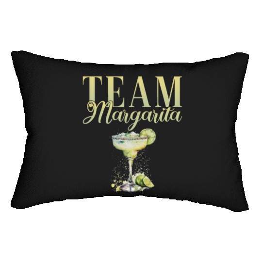 Team Margarita Tequila Stag Party Lumbar Pillows