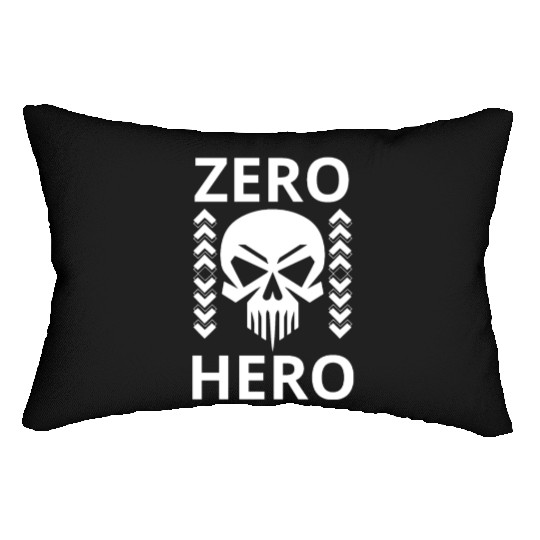 ZEROHERO SKATEBOARD streetwear Lumbar Pillows