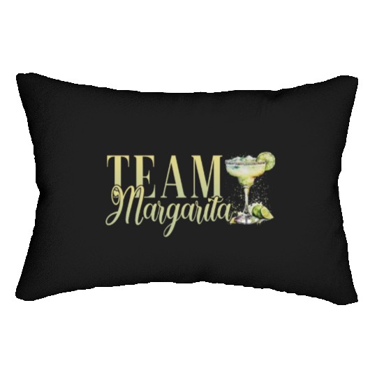 Team Margarita Tequila Stag Party Lumbar Pillows