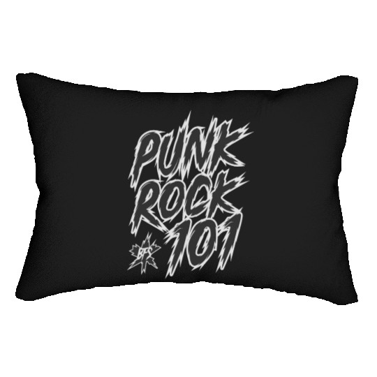 Punk Rock 101 Lumbar Pillows