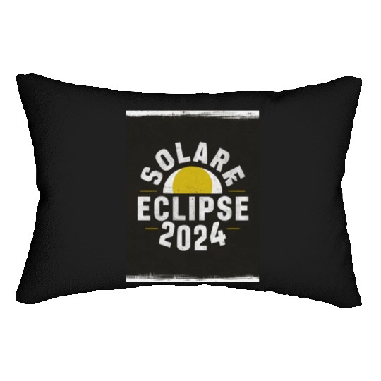 Solar Eclipse 2024 Naturally Phenomenal Lumbar Pillows