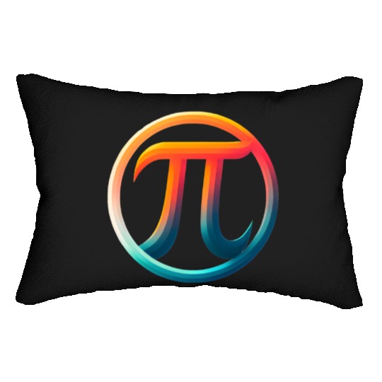 Pi Day Nerd Geek Love Math Pi Symbol Kids Men Lumbar Pillows