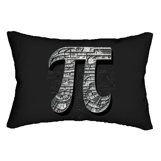 Pi Day Nerd Geek Love Math Pi Symbol Kids Men Lumbar Pillows