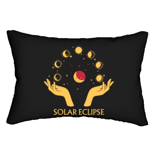 Solar Eclipse Lumbar Pillows 2024 Total Solar Eclipse.
