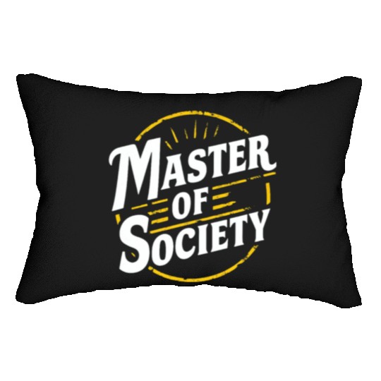 Master of society Lumbar Pillows