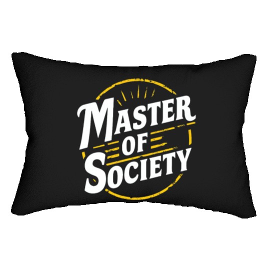 Master of society Lumbar Pillows