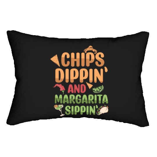 Margarita Sippin' Summer Vibes Lumbar Pillows