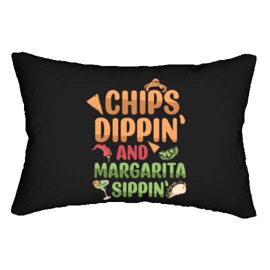 Margarita Sippin' Summer Vibes Lumbar Pillows