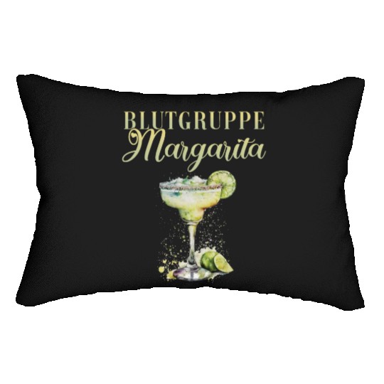 Blutgruppe Margarita Tequila Stag Party Lumbar Pillows