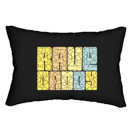 Rave Daddy EDM Techno Music Raver Party Festival Lumbar Pillows