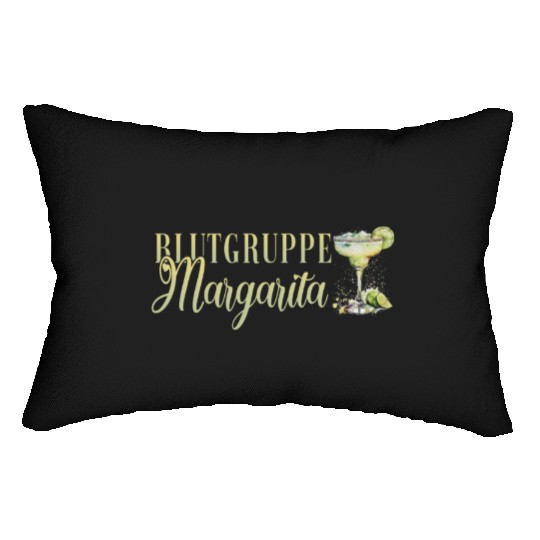 Blutgruppe Margarita Tequila Stag Party Lumbar Pillows