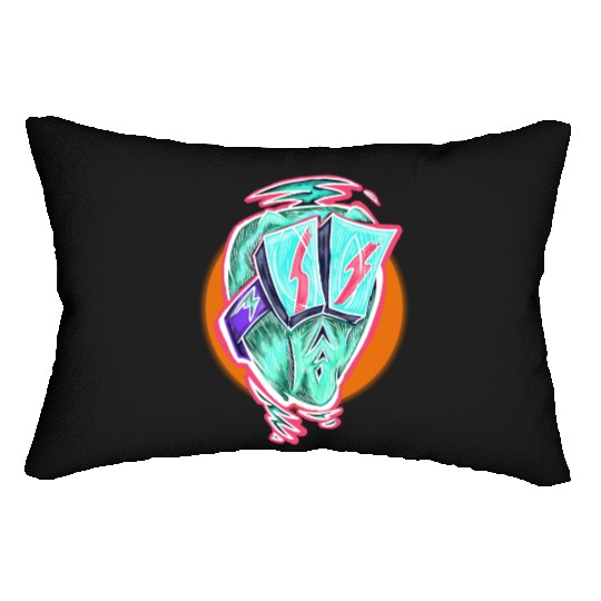 Alien Summer Lumbar Pillows