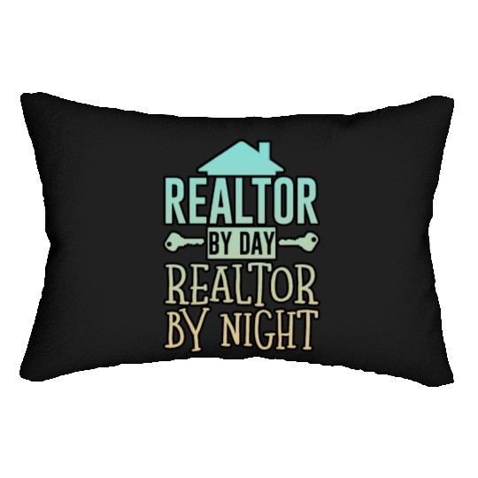 Realtor By Day Realtor By Night 4 Lumbar Pillows