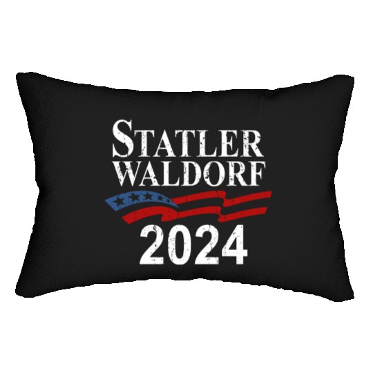 Statler and Waldorf Lumbar Pillows
