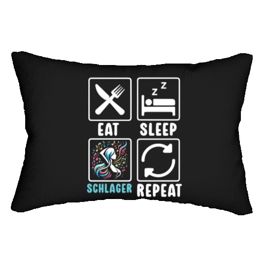 German Schlager Singer Germany Music Lover Lumbar Pillows