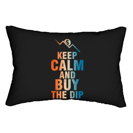Keep Calm And Buy The Dip Lumbar Pillows