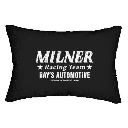 Vintage Milner Racing Team 1964 Lumbar Pillows